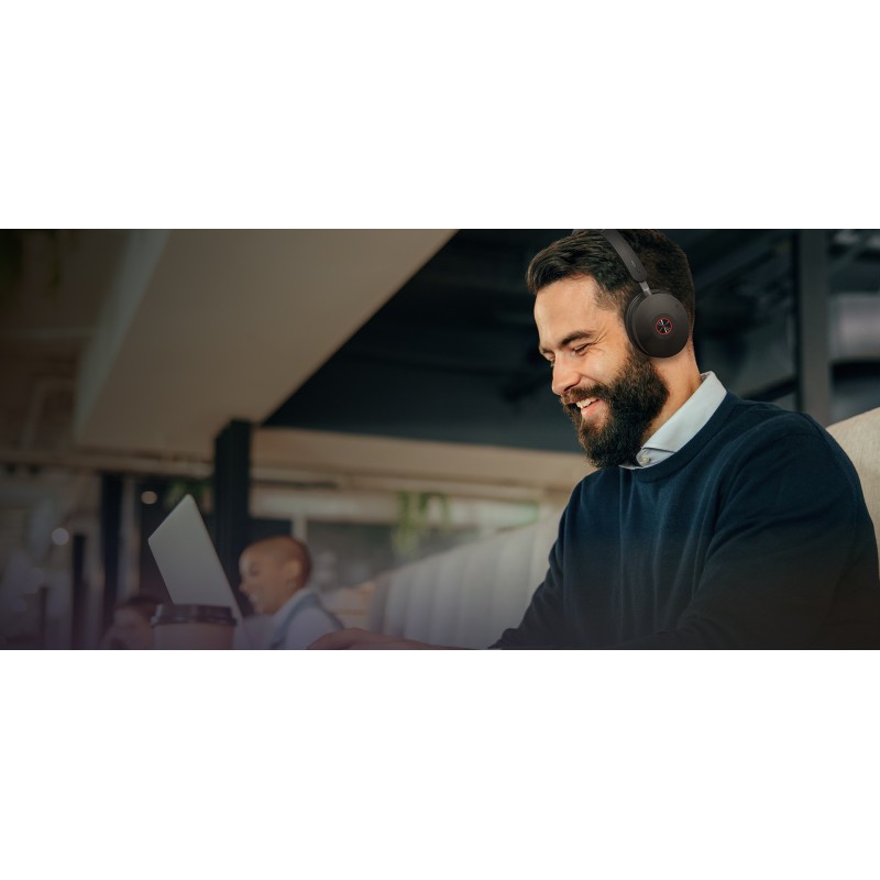 Yealink Headset - BH74 - Wireless Bluetooth 4-Mic NC Hybrid ANC with BT Dongle & Charging Stand