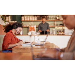 Yealink Headset - BH74 - Wireless Bluetooth 4-Mic NC Hybrid ANC with BT Dongle & Charging Stand