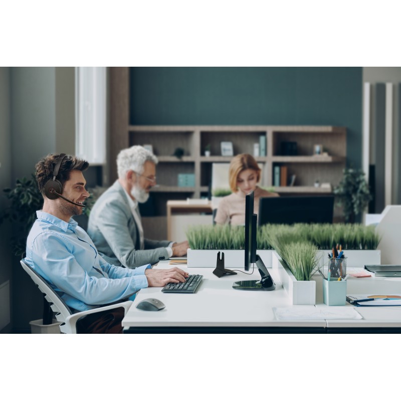 Yealink Headset - BH74 - Wireless Bluetooth 4-Mic NC Hybrid ANC with BT Dongle & Charging Stand