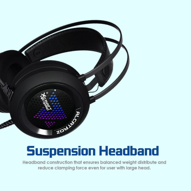 Alcatroz X-Craft - HP-3 PRO - USB Audio 7.1 Gaming Headset — Buy in Cyprus with Fast Delivery
