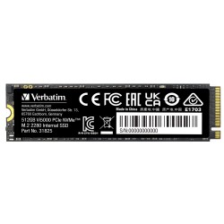 Verbatim Vi5000 512GB M.2 NVMe SSD - PCIe 4.0 x4 5000 MB/s - 49351 (Boxed) — Buy in Cyprus with Fast Delivery