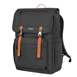 Natec Laptop Backpack - NIALA - 15.6'' 18L Black Orange — Buy in Cyprus with Fast Delivery