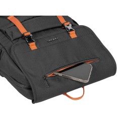 Natec Laptop Backpack - NIALA - 15.6'' 18L Black Orange — Buy in Cyprus with Fast Delivery