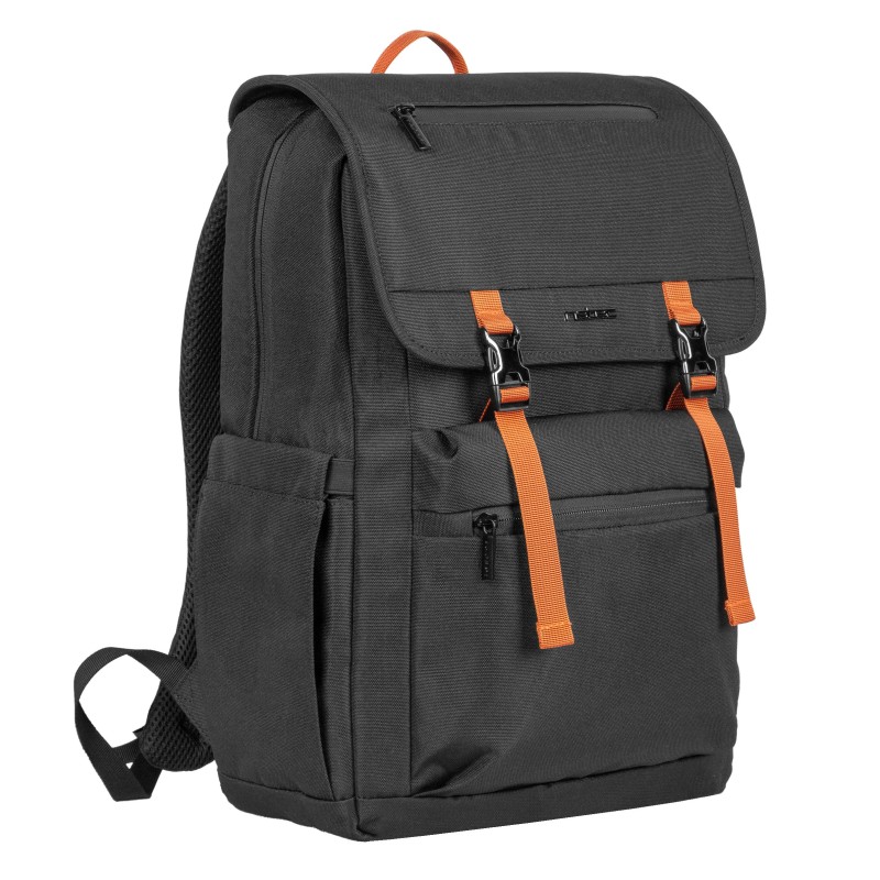 Natec Laptop Backpack - NIALA - 15.6'' 18L Black Orange — Buy in Cyprus with Fast Delivery