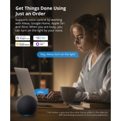 Sonoff Matter WiFi Smart Wall Mechanical Switch - M5 - 3-Button White — Buy in Cyprus with Fast Delivery