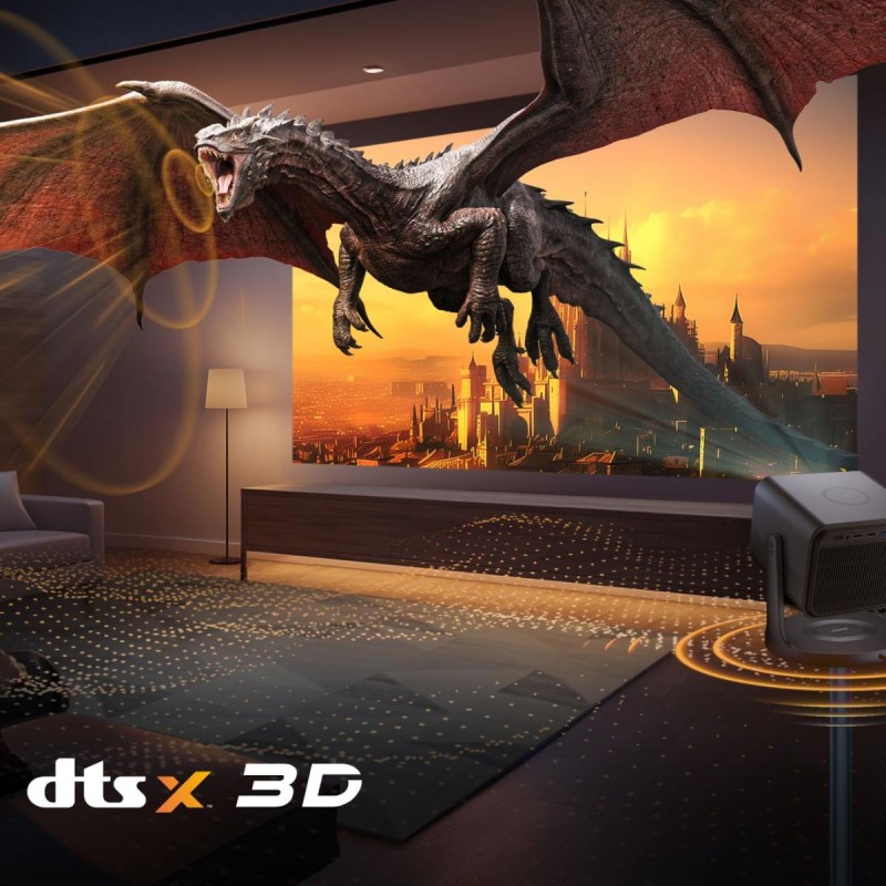 Hisense 4K Laser Portable Mini Projector - C2 - 4K Laser Portable Mini Projector — Buy in Cyprus with Fast Delivery