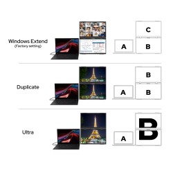 Verbatim Monitor Portable 2 x 15.6'' Full-HD Monitors - Portable, 2 x 15.6'', Full-HD — Buy in Cyprus with Fast Delivery