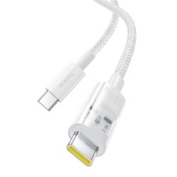 Baseus Cable USB-C to USB-C Gem Series - 100W 2.0m White — Buy in Cyprus with Fast Delivery