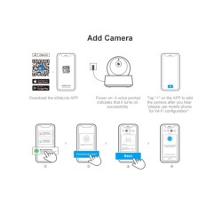 Sonoff Wi-Fi IP Security Camera - GK-200MP2-B - Wi-Fi IP Security Camera — Buy in Cyprus with Fast Delivery