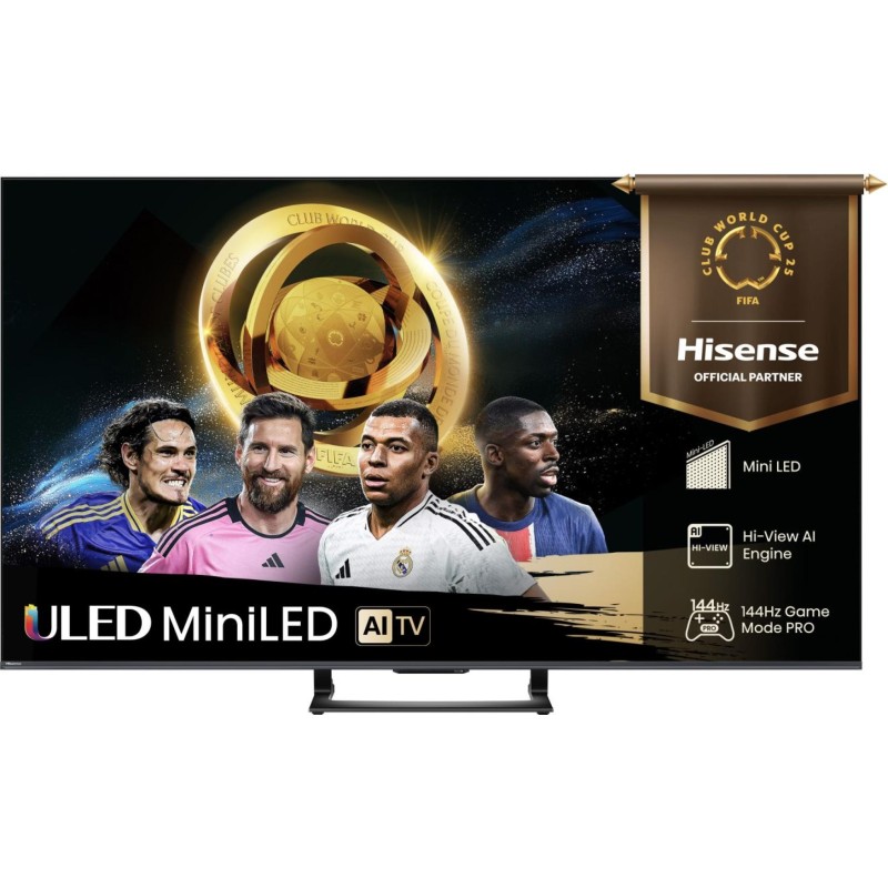 Hisense TV - 65U7Q - 65'' 4K Smart QLED MINI LED 144hz TV — Buy in Cyprus with Fast Delivery