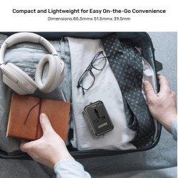 Unitek Universal Travel Charger - P1120A - 20W USBC+USBA Black — Buy in Cyprus with Fast Delivery