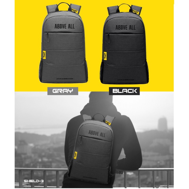 Armaggeddon Anti-Theft Gaming Bag - SHIELD 3 - Black — Buy in Cyprus with Fast Delivery