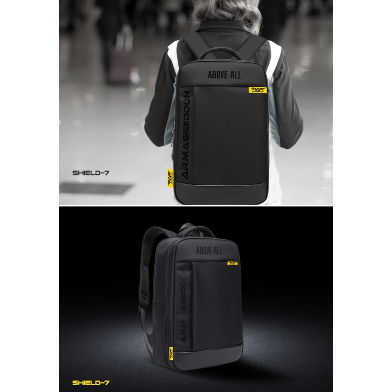 Armaggeddon Anti-Theft Gaming Bag Black - SHIELD 7 - Anti-Theft Gaming Bag Black — Buy in Cyprus with Fast Delivery