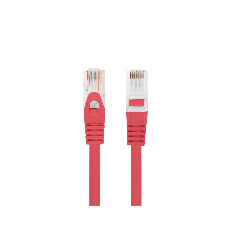 Lanberg Patch Cable - PCU6-10CU-0025-R - CAT.6 UTP CU LSZH 0.25m Red — Buy in Cyprus with Fast Delivery