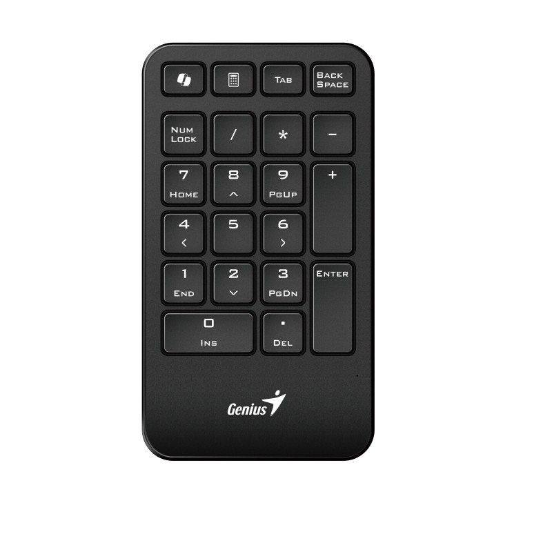 Genius Keyboard Numeric Pad Wireless AI with Palm Rest - 1000 - Genius Keyboard Numeric Pad Wireless AI with Palm Rest