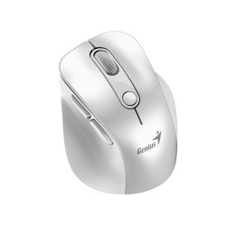 Genius Mouse - 9000S Pro - Wireless+BT Rechargeable Mini RGB Ergo White — Buy in Cyprus with Fast Delivery