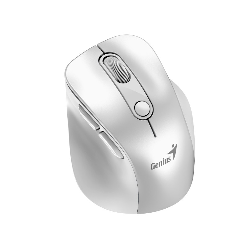 Genius Mouse - 9000S Pro - Wireless+BT Rechargeable Mini RGB Ergo White — Buy in Cyprus with Fast Delivery