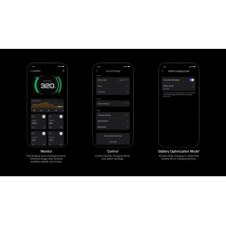 EcoFlow RAPID Pro Desktop Charger 320W - Can Charge 6 devices at once including RAPID Pro Powerbanks in 20mins - LCD ...