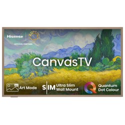 Hisense Canvas TV - 55S7N - 55'' 4K Smart QLED 120hz Canvas TV — Buy in Cyprus with Fast Delivery