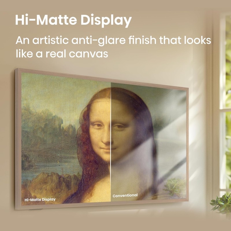 Hisense Canvas TV - 55S7N - 55'' 4K Smart QLED 120hz Canvas TV — Buy in Cyprus with Fast Delivery