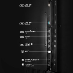 Hisense Canvas TV - 55S7N - 55'' 4K Smart QLED 120hz Canvas TV — Buy in Cyprus with Fast Delivery