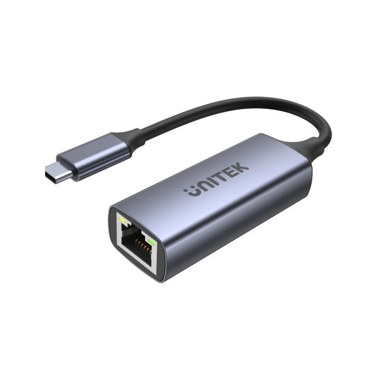 Unitek USB-C to Gigabit LAN and PD100W Port - U1323A - USB-C to Gigabit LAN and PD100W Port — Buy in Cyprus with Fast Delivery