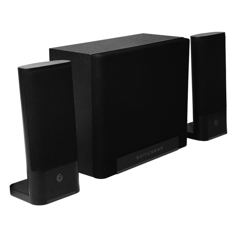 SonicGear Speakers - Space3 - 2.1 Hi-Fi BT USB FM Speakers 40W — Buy in Cyprus with Fast Delivery