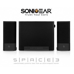 SonicGear Speakers - Space3 - 2.1 Hi-Fi BT USB FM Speakers 40W — Buy in Cyprus with Fast Delivery