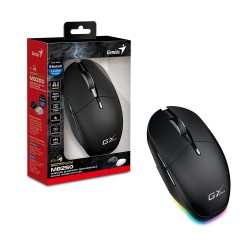 Genius Mouse - M8250 - Wireless+BT Recharg RGB AI 3200DPI Scorpion Black — Buy in Cyprus with Fast Delivery