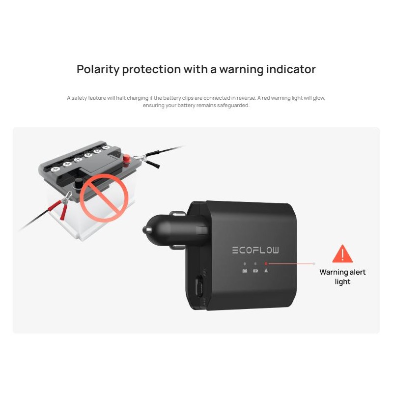 EcoFlow Smart Jump Starter - 12V/24V - Maintainer & Charger — Buy in Cyprus with Fast Delivery