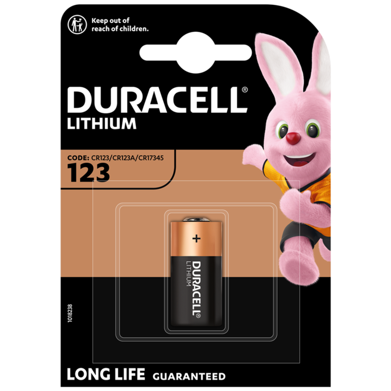 Duracell Lithium Ultra - CR123A - 1pc Card — Buy in Cyprus with Fast Delivery