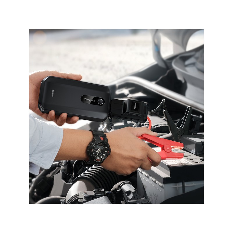 Baseus Car Jump Start Booster & Powerbank - 10000mAh 1000A Super Energy Air Series — Buy in Cyprus with Fast Delivery