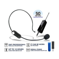 SonicGear Headset - WMH 100 UL - Wireless Headset Microphone — Buy in Cyprus with Fast Delivery