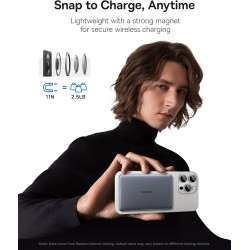 Baseus Powerbank Wireless 20W 5000mAh PicoGo - AM41 - Wireless 20W 5000mAh PicoGo — Buy in Cyprus with Fast Delivery