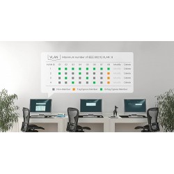 Zyxel Switch - GS1200-8 - Gigabit Ethernet Managed 8-Port Metal UK Plug — Buy in Cyprus with Fast Delivery