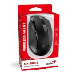 Genius Mouse - NX-8008S - Wireless Silent Black — Buy in Cyprus with Fast Delivery