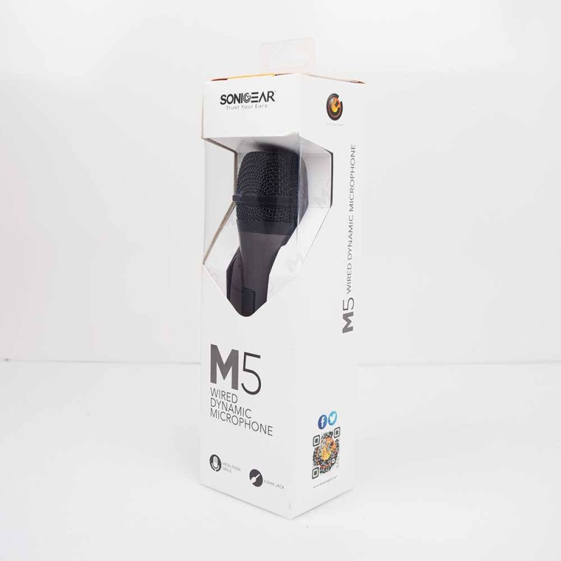 SonicGear Microphone - M5 - Wired Dynamic Microphone — Buy in Cyprus with Fast Delivery