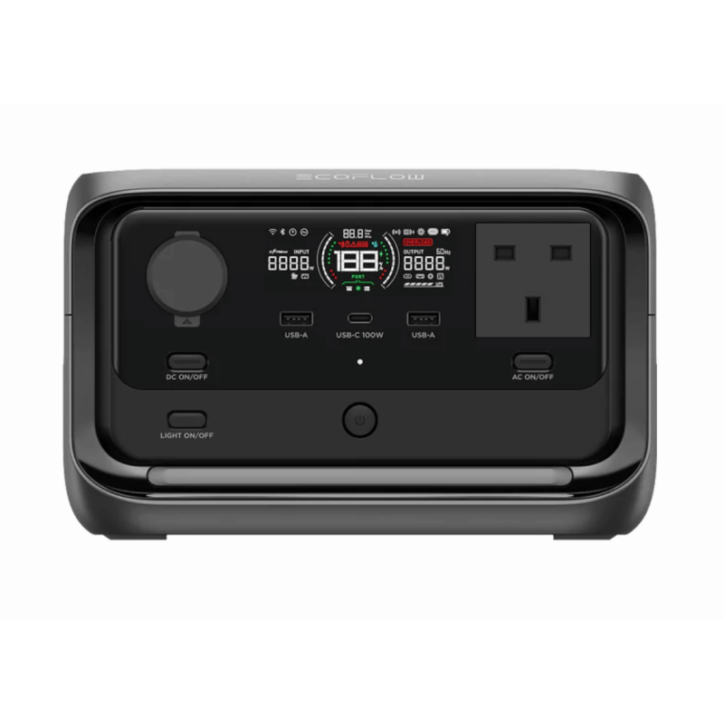 EcoFlow Portable Power Station - RIVER 3 Plus UK - 286WH 600W — Buy in Cyprus with Fast Delivery