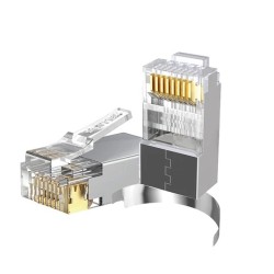 Unitek Network Connector RJ45 CAT7 Passthrough - OT1093ATP - 50pcs — Buy in Cyprus with Fast Delivery