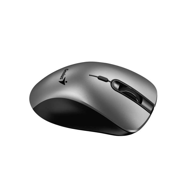 Genius Wireless Silent AI Ergonomic Mouse - 8100S - with Thumb & Finger Rest Silver — Buy in Cyprus with Fast Delivery