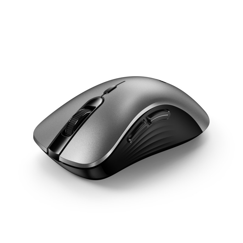 Genius Wireless Silent AI Ergonomic Mouse - 8100S - with Thumb & Finger Rest Silver — Buy in Cyprus with Fast Delivery