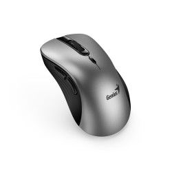 Genius Wireless Silent AI Ergonomic Mouse - 8100S - with Thumb & Finger Rest Silver — Buy in Cyprus with Fast Delivery