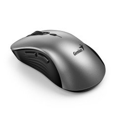 Genius Wireless Silent AI Ergonomic Mouse - 8100S - with Thumb & Finger Rest Silver — Buy in Cyprus with Fast Delivery
