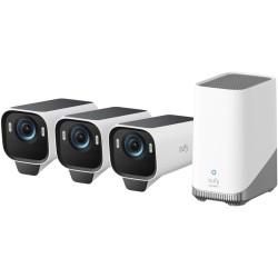 Anker Eufy Security Camera Kit - eufyCam S3 Pro - 3Pack & Homebase3 — Buy in Cyprus with Fast Delivery