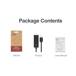 Unitek USB2.0 Fast Ethernet Converter - Y-1468 - USB2.0 Fast Ethernet Converter — Buy in Cyprus with Fast Delivery