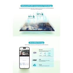 Dahua IP 3.0MP 4.0mm Wifi PT Dome - P3AE-PV - Dual Illumination — Buy in Cyprus with Fast Delivery