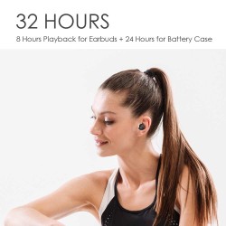 SonicGear HYPERBASS Earphones - TWS 7 - Dual Driver, Sweatproof, Black — Buy in Cyprus with Fast Delivery