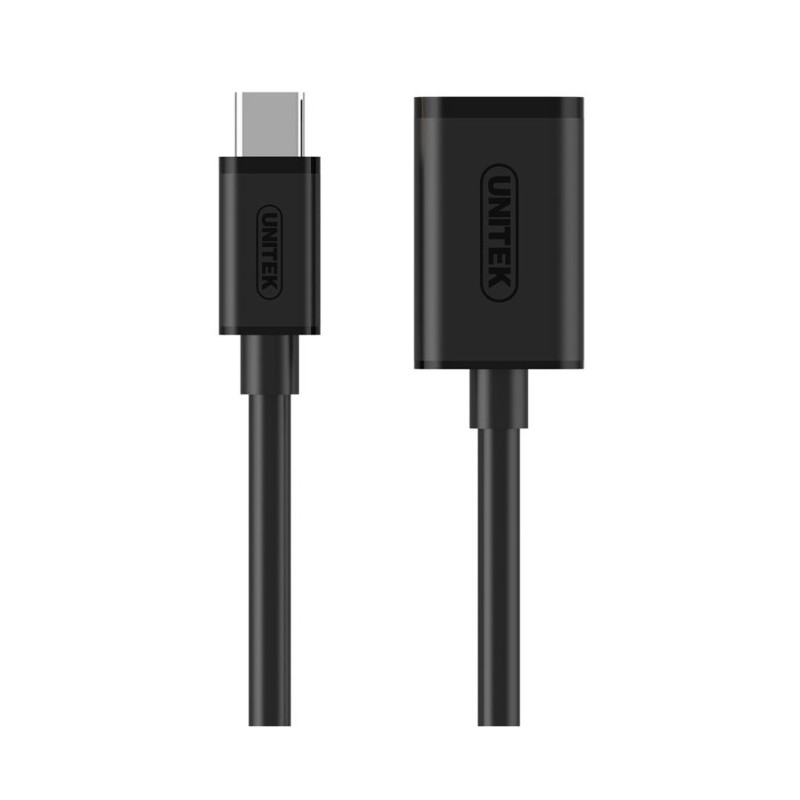 Unitek USB3.1 USB-C Male to USB-A Female Extension Cable - Y-C476BK - 20cm — Buy in Cyprus with Fast Delivery