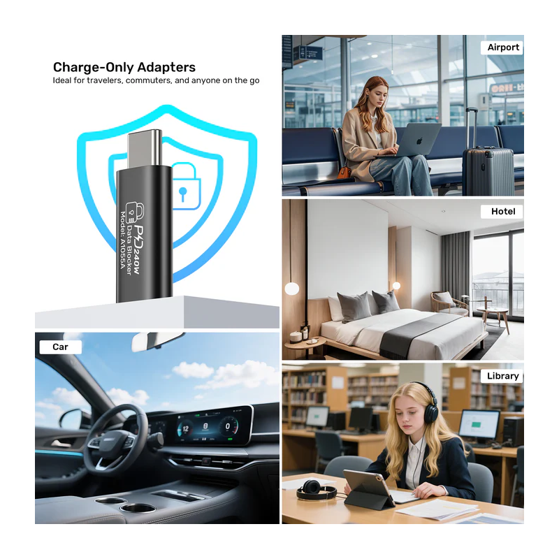 Unitek USB-C Data Blocker - A1055A - 48V5A (2 pack) — Buy in Cyprus with Fast Delivery