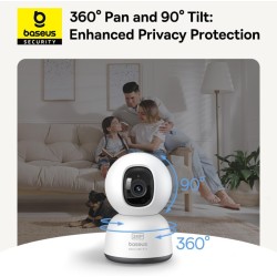 Baseus Security - P1 Lite - Indoor Camera 2K White EU — Buy in Cyprus with Fast Delivery
